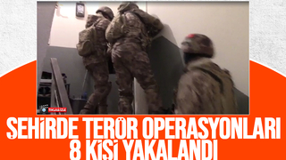 Sakarya'da terör operasyonlarında 8 kişi yakalandı