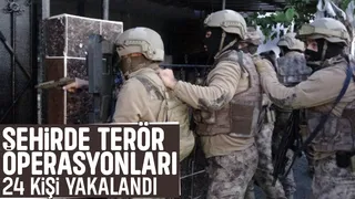 Sakarya'da terör operasyonları