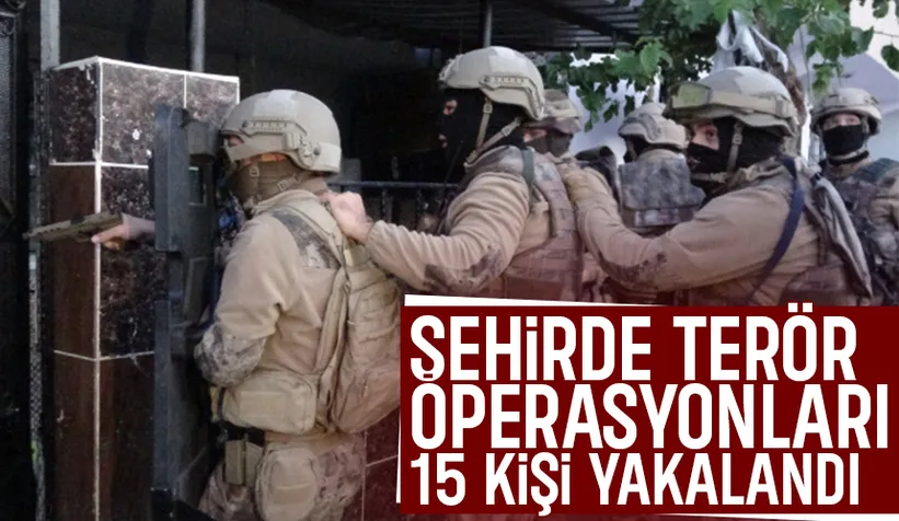 Sakarya'da terör operasyonları