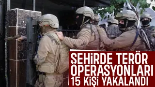 Sakarya'da terör operasyonları