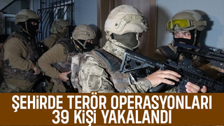 Sakarya'da terör operasyonları