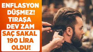 Sakarya'da tıraşa dev zam