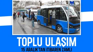 Sakarya'da toplu ulaşım zammı 15 Aralık'ta yürürlükte