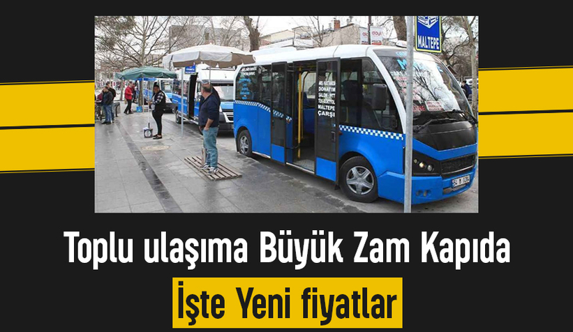 Sakarya'da toplu ulaşıma dev zam geliyor; Fiyatlar belli oldu