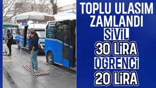 Sakarya'da toplu ulaşıma zam: İşte yeni tarifeler!