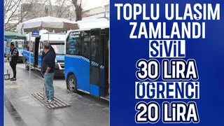 Sakarya'da toplu ulaşıma zam: İşte yeni tarifeler!