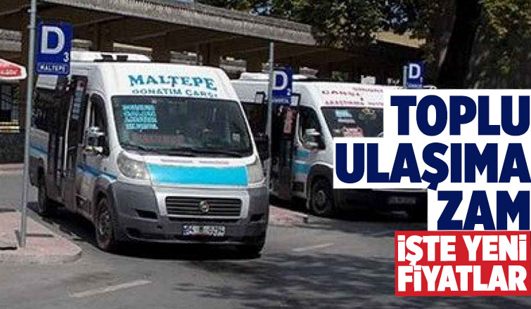 Sakarya'da toplu ulaşıma zam