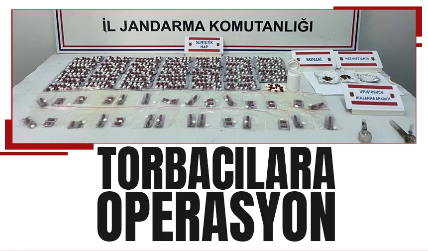 Sakarya'da torbacı operasyonu