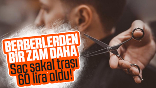 Sakarya'da traşa fahiş zam geldi; Saç sakal 60 lira