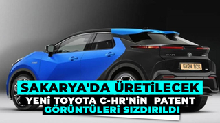 Sakarya'da üretilecek yeni Toyota C-HR ortaya çıktı