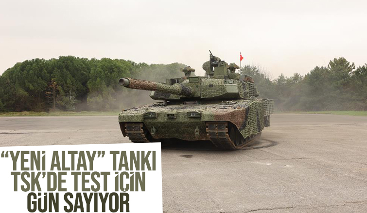 Sakarya'da üretilen Altay tankı gazetecilere tanıtıldı