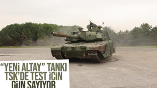 Sakarya'da üretilen Altay tankı gazetecilere tanıtıldı