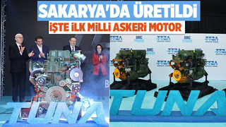 Sakarya'da üretilen ilk Milli askeri motorun sevkiyatı yapıldı