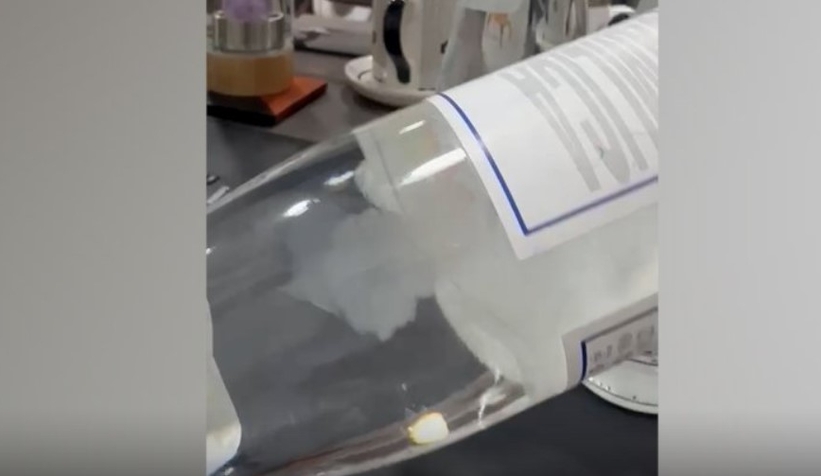 Sakarya'da üretilen suyun içinden çıkan şoke etti