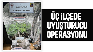 Sakarya'da uyuşturucu operasyonları