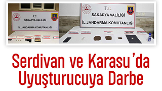 Sakarya'da uyuşturucu operasyonları