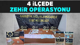 Sakarya'da uyuşturucu operasyonu: 15 kişi gözaltı