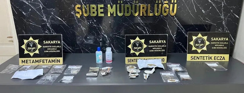 Sakarya'da uyuşturucu operasyonu