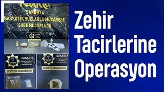 Sakarya'da uyuşturucu operasyonu