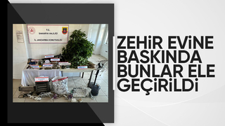 Sakarya'da uyuşturucu operasyonu