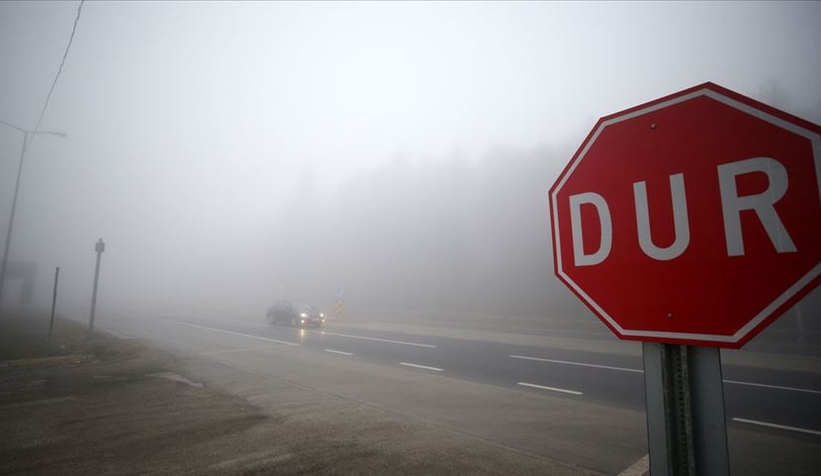 Sakarya'da yağış ve sis uyarısı