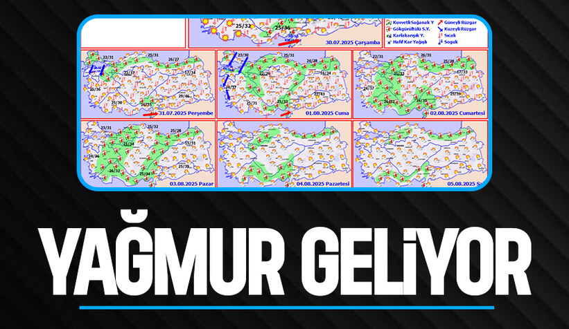 Sakarya'da yağmur bekleniyor