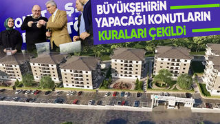 Sakarya'da yapılacak konutların kuraları çekildi