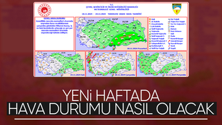 Sakarya'da yeni haftada beklenen hava durumu