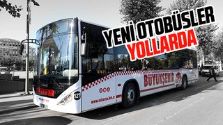 Sakarya'da yeni otobüsler hizmete başladı