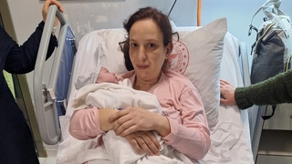 Sakarya'da yeni yılın ilk bebeği