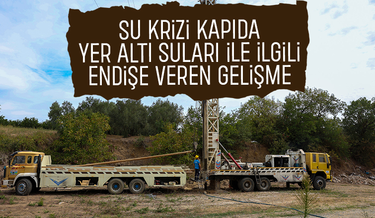 Sakarya'da yer altı suları alarm veriyor