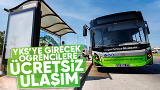 Sakarya'da YKS’ye girecek öğrencilere ulaşım ücretsiz