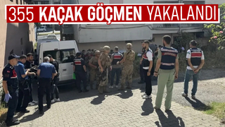 Sakarya'da yüzlerce düzensiz göçmen yakalandı