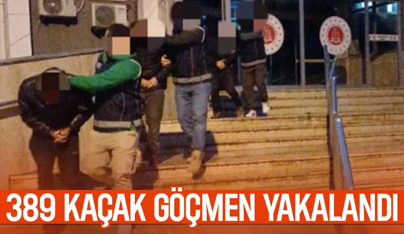 Sakarya'da yüzlerce düzensiz göçmen yakalandı