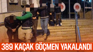 Sakarya'da yüzlerce düzensiz göçmen yakalandı