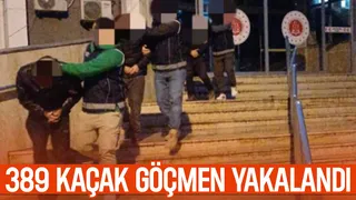 Sakarya'da yüzlerce düzensiz göçmen yakalandı