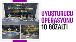 Sakarya'da zehir tacirlerine operasyon; Çok sayıda gözaltı