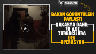 Sakarya dahil 10 ilde torbacılara operasyon: 49 gözaltı