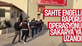Sakarya dahil 10 şehirde sahte rapor operasyonu