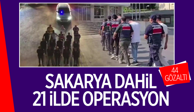 Sakarya dahil 21 ilde dolandırıcılık ve bahis operasyonu
