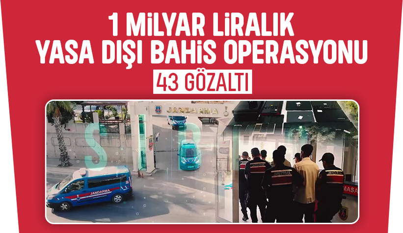 Sakarya dahil 21 ilde yasa dışı bahis operasyonu