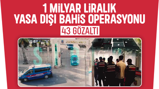 Sakarya dahil 21 ilde yasa dışı bahis operasyonu