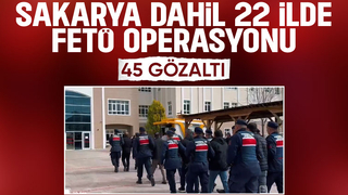 Sakarya dahil 22 ilde terör operasyonu