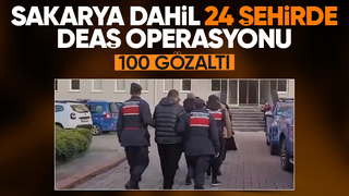 Sakarya dahil 24 ilde terör operasyonu