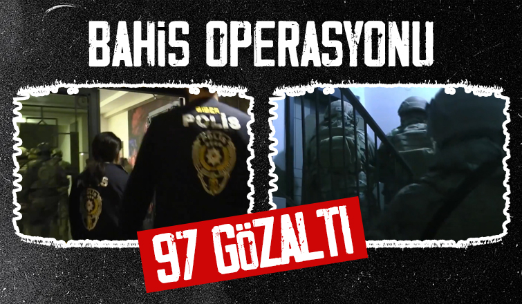 Sakarya dahil 27 ilde bahis operasyonu