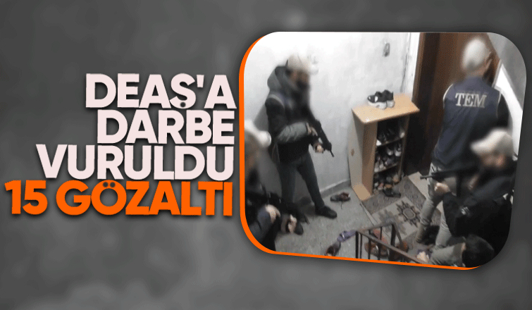 Sakarya dahil 3 ilde DEAŞ operasyonu