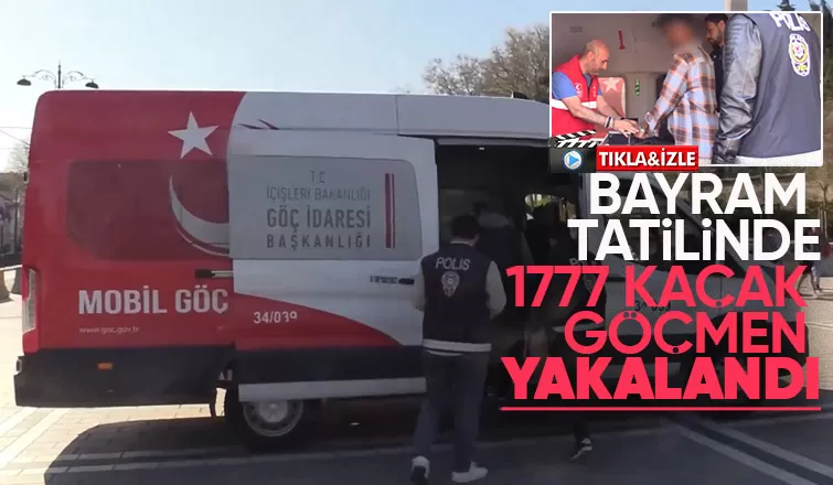 Sakarya dahil 30 ilde kaçak göçmen denetimi