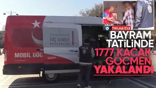 Sakarya dahil 30 ilde kaçak göçmen denetimi