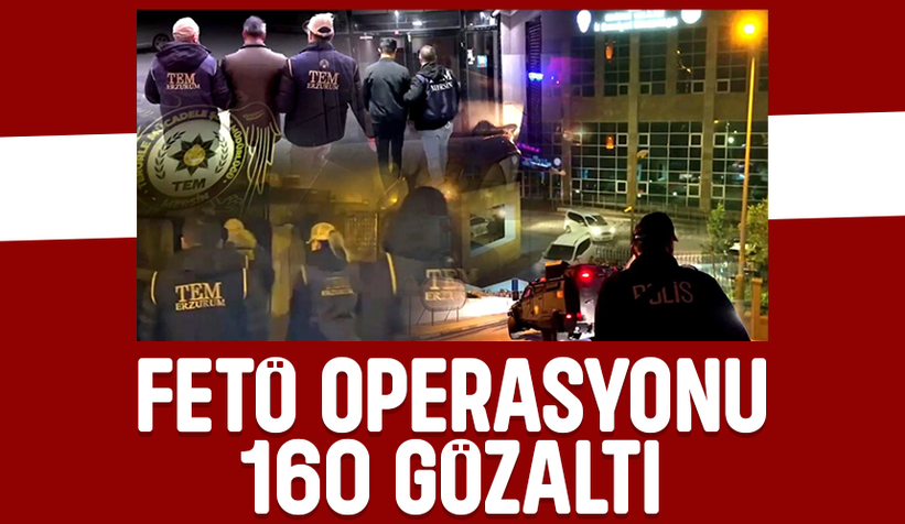 Sakarya dahil 39 ilde FETÖ operasyonu