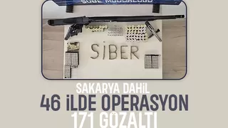 Sakarya dahil 46 ilde Siber operasyon